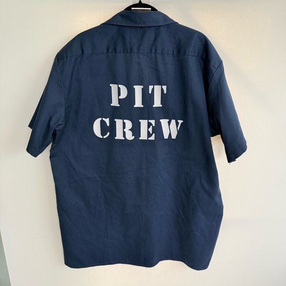 Dickies Workwear Men's Navy Button Down Shirt “Low Rider” Size large - Picture 3 of 3